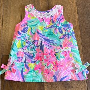 Lilly Pulitzer Pink and Purple Floral Dress